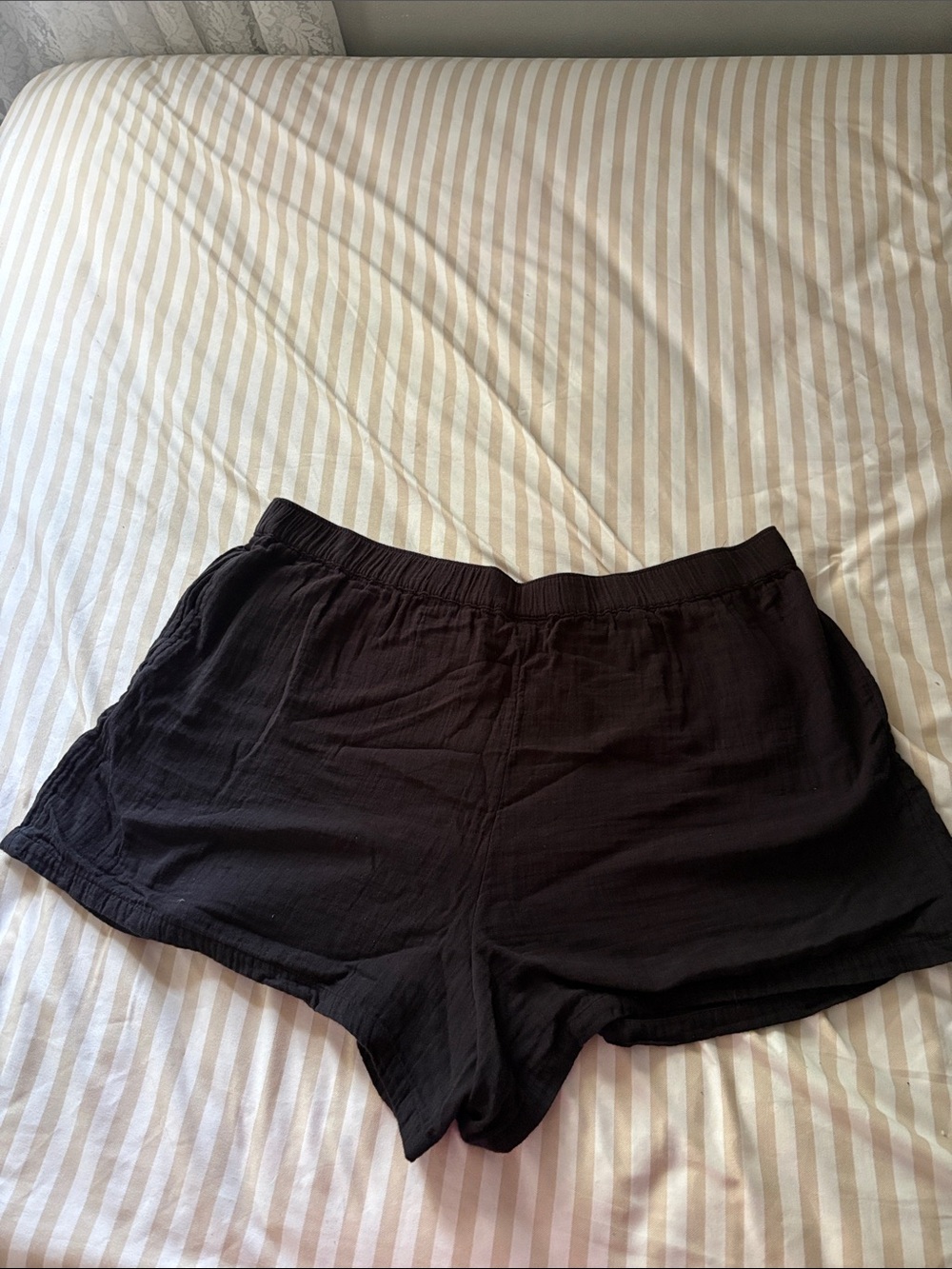a.n.a Black Women's Lounge Shorts